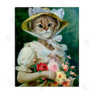 Brett Blumenthal | Antique Portrait Cat Humor