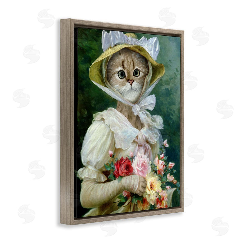 Brett Blumenthal | Antique Portrait Cat Humor