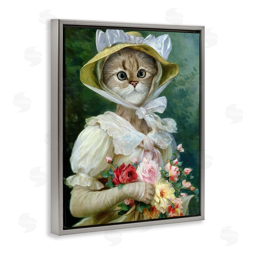 Brett Blumenthal | Antique Portrait Cat Humor