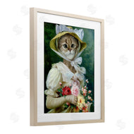 Brett Blumenthal | Antique Portrait Cat Humor
