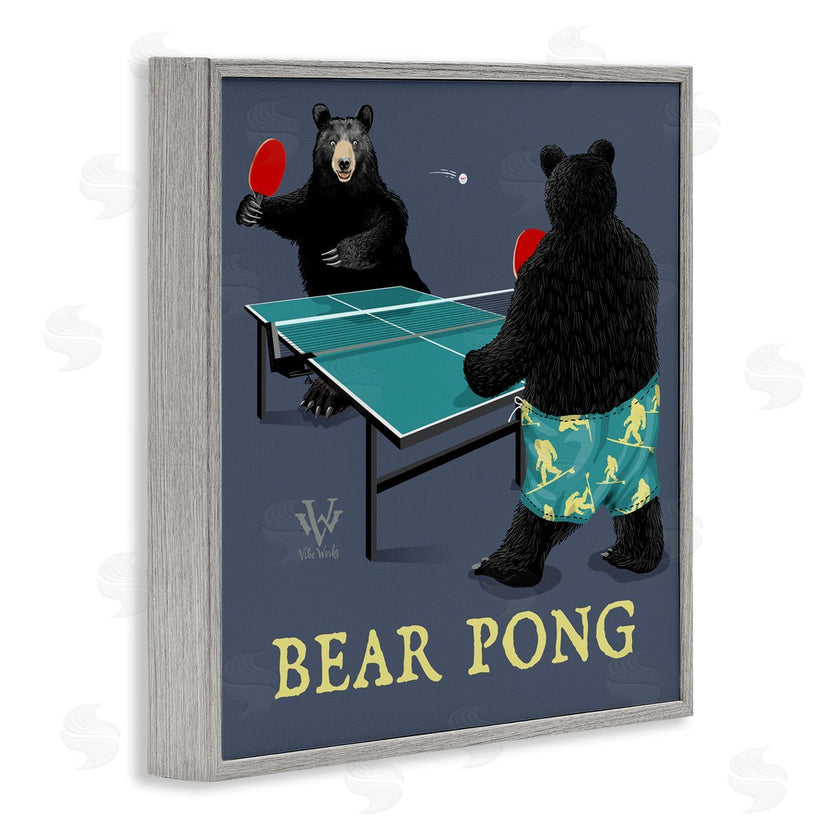 Jim Baldwin | Bear Pong Animal Humor