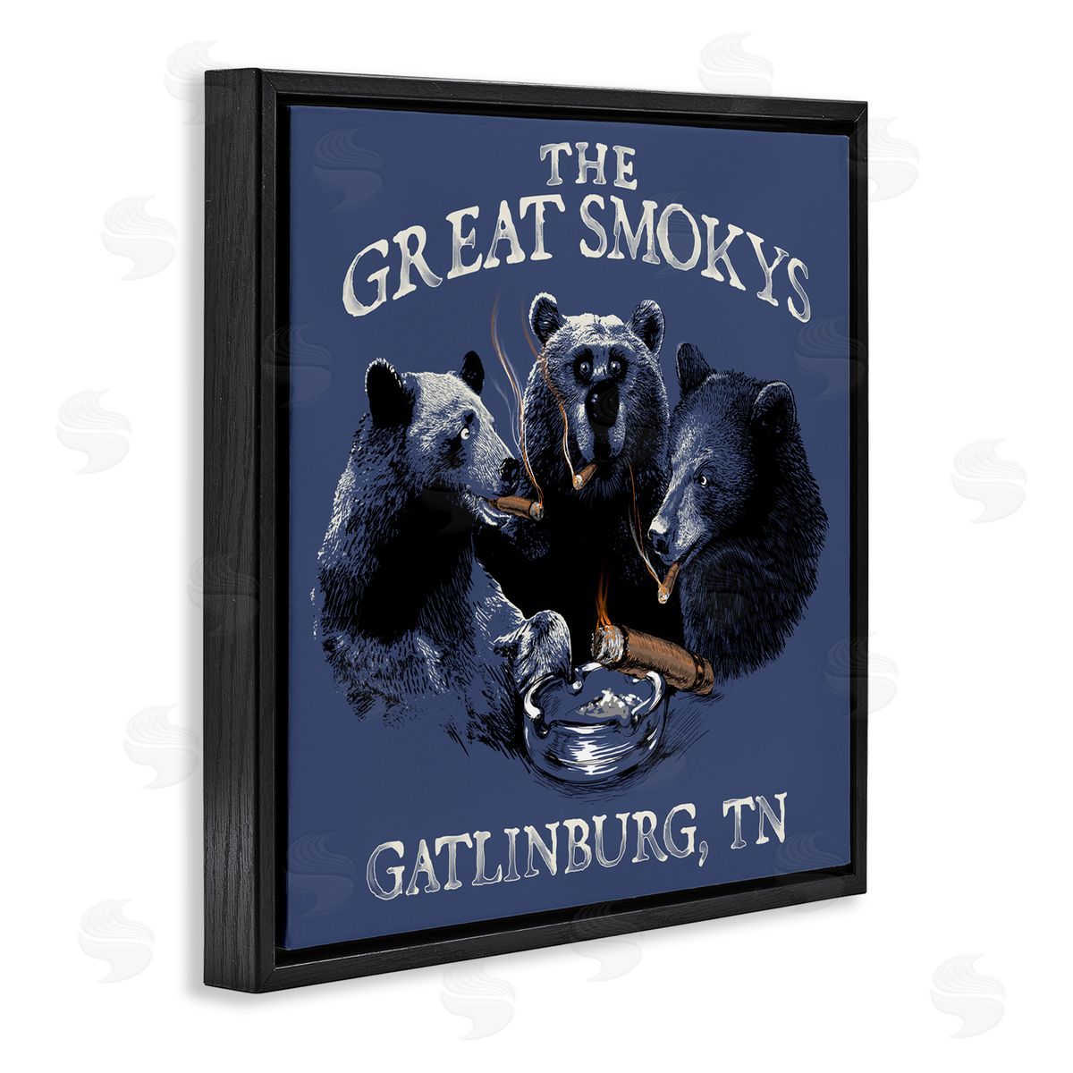 Jim Baldwin Great Smokys Bears Canvas Wall Art Print