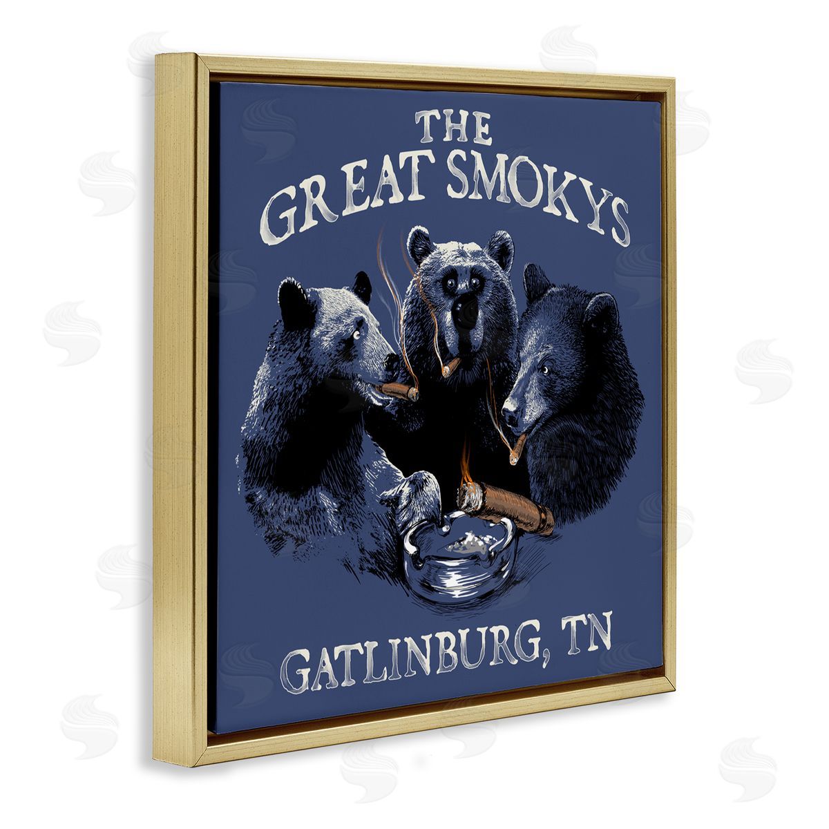 Jim Baldwin Great Smokys Bears Canvas Wall Art Print