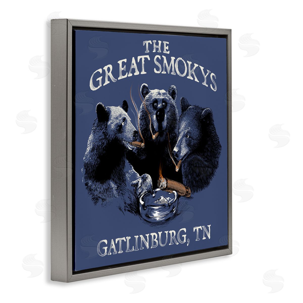 Jim Baldwin Great Smokys Bears Canvas Wall Art Print