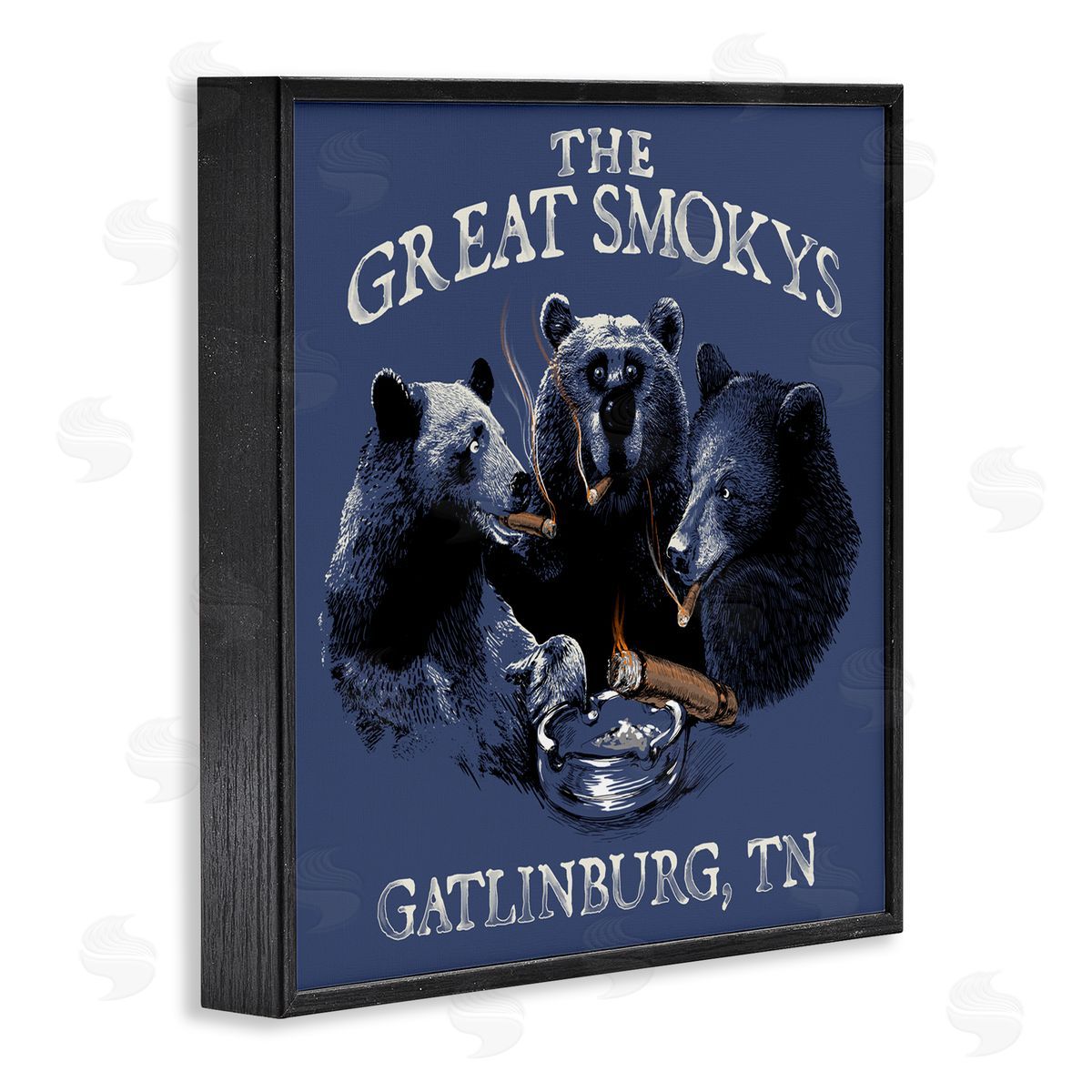 Jim Baldwin Great Smokys Bears Canvas Wall Art Print