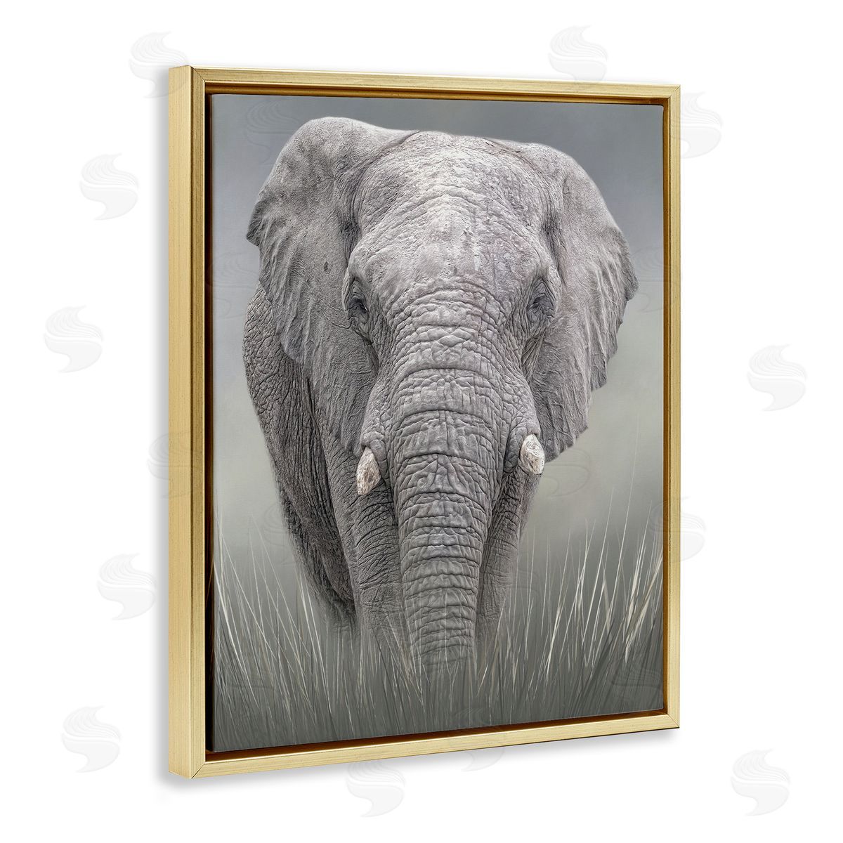 Kelley Parker Graceful Titan Elephant Canvas Wall Art Print