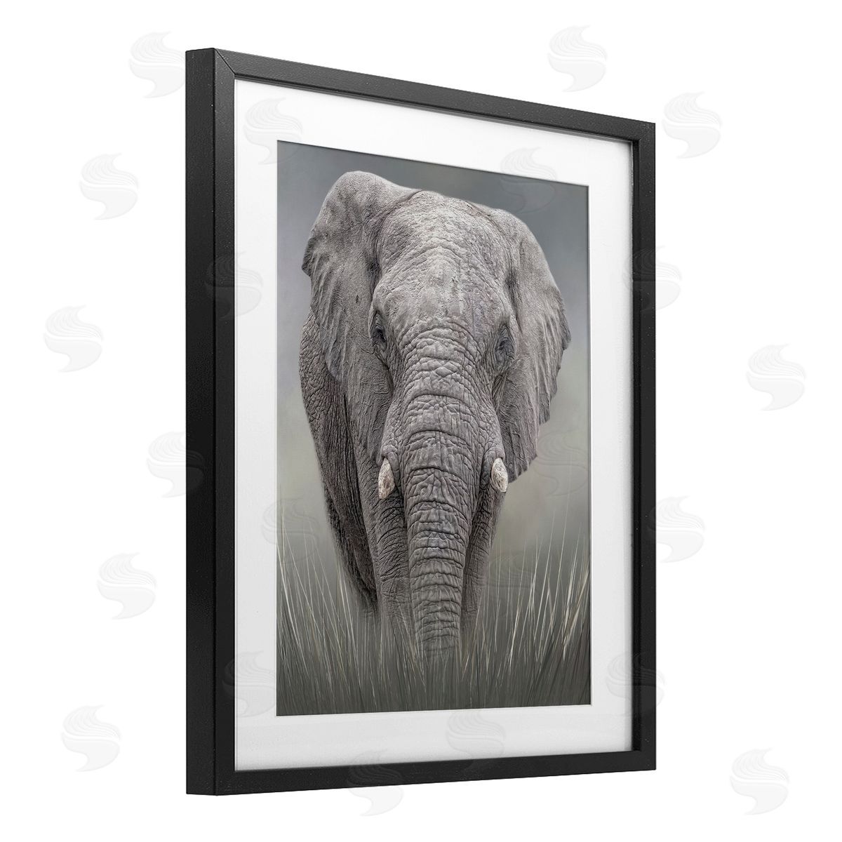 Kelley Parker Graceful Titan Elephant Canvas Wall Art Print