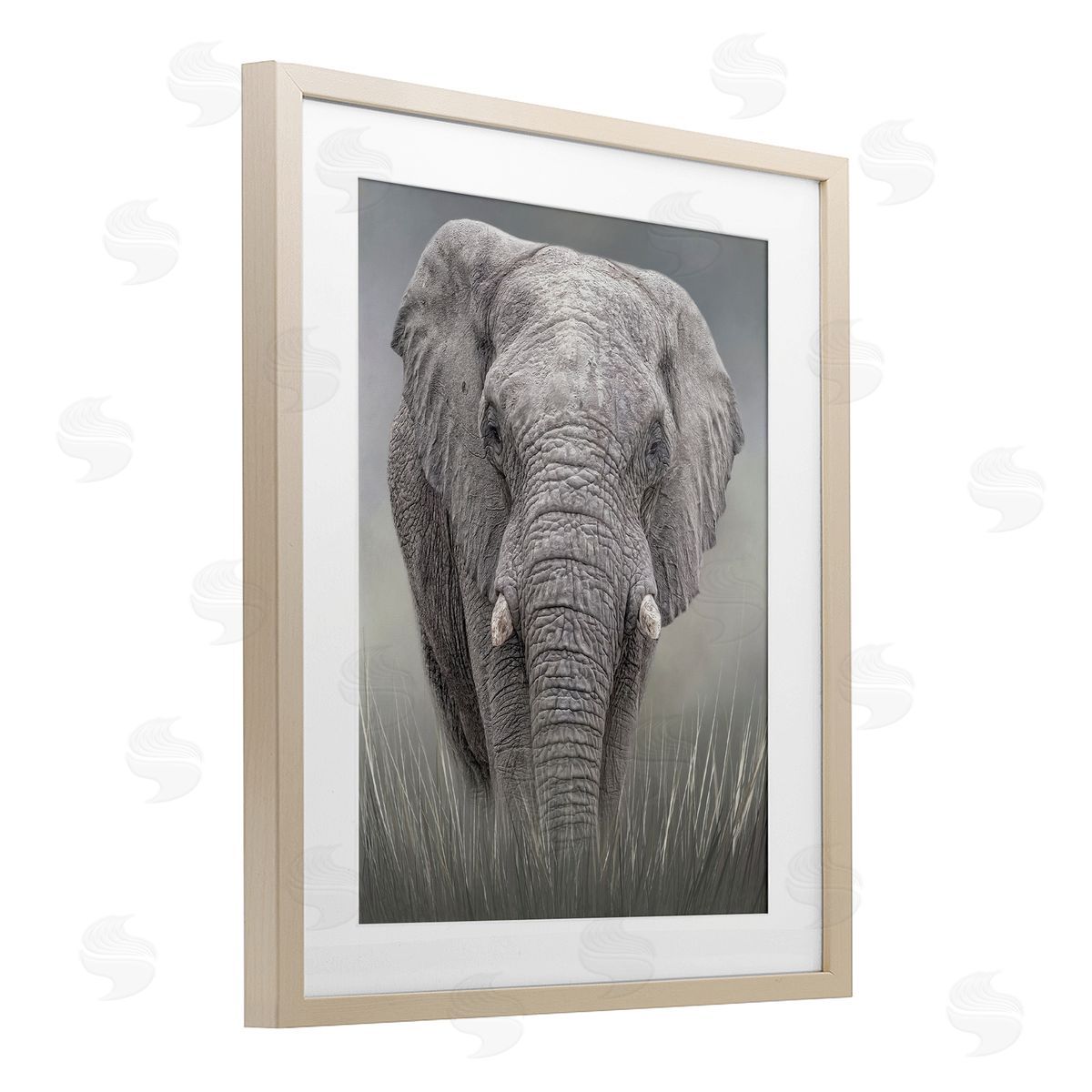 Kelley Parker Graceful Titan Elephant Canvas Wall Art Print