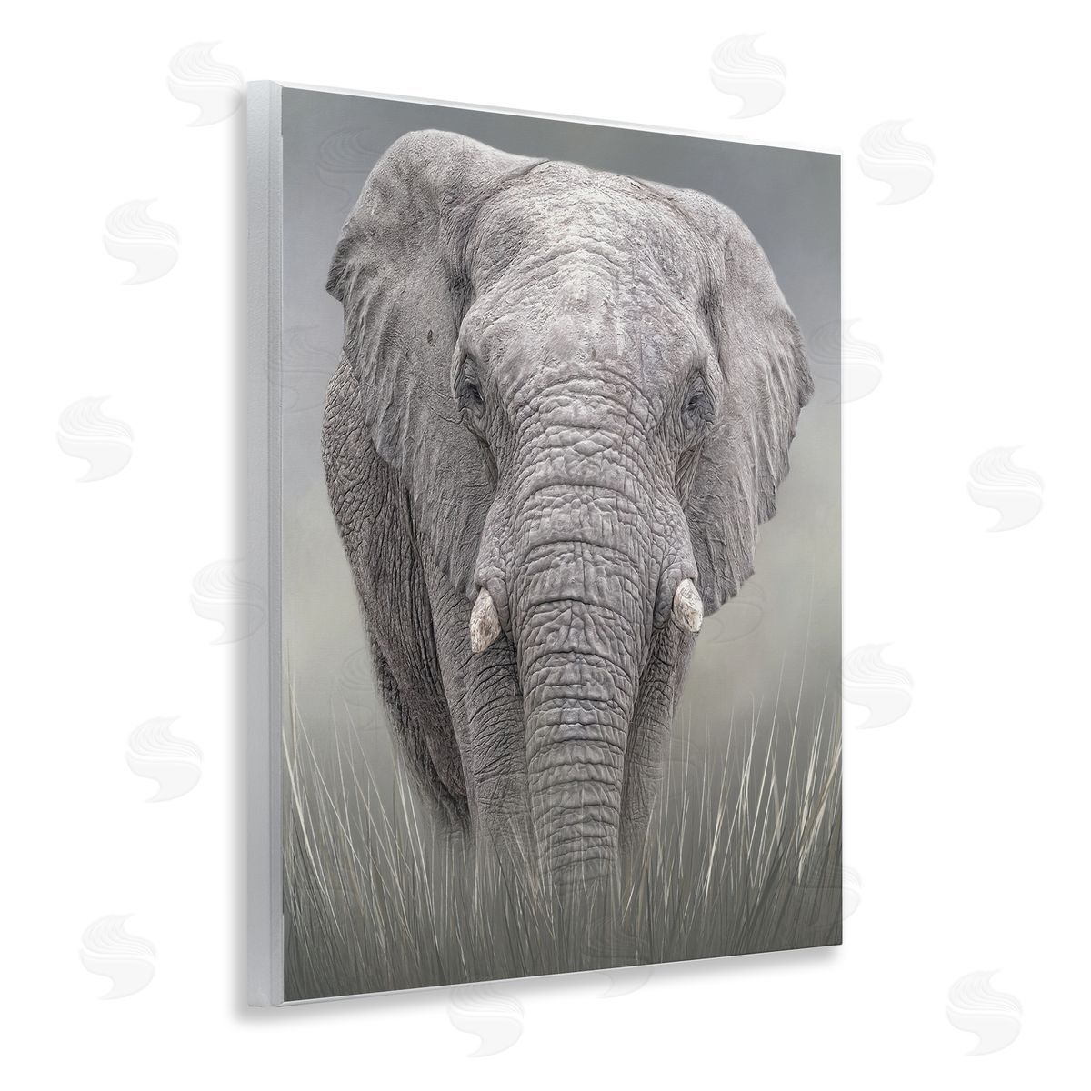 Kelley Parker Graceful Titan Elephant Canvas Wall Art Print
