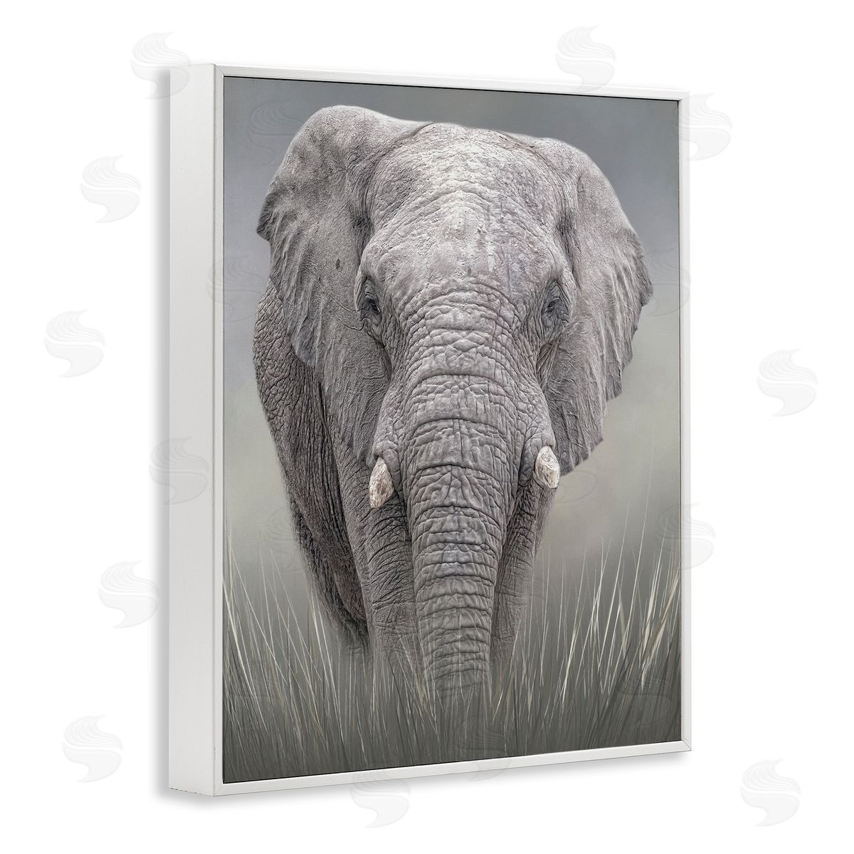 Kelley Parker Graceful Titan Elephant Canvas Wall Art Print