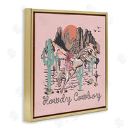 Jedco Brands, Inc. | Howdy Cowboy Pink Canyon