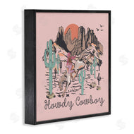 Jedco Brands, Inc. | Howdy Cowboy Pink Canyon