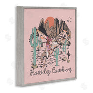 Jedco Brands, Inc. | Howdy Cowboy Pink Canyon