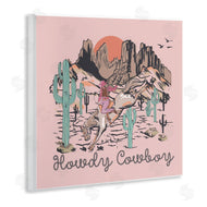 Jedco Brands, Inc. | Howdy Cowboy Pink Canyon