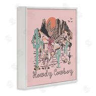 Jedco Brands, Inc. | Howdy Cowboy Pink Canyon