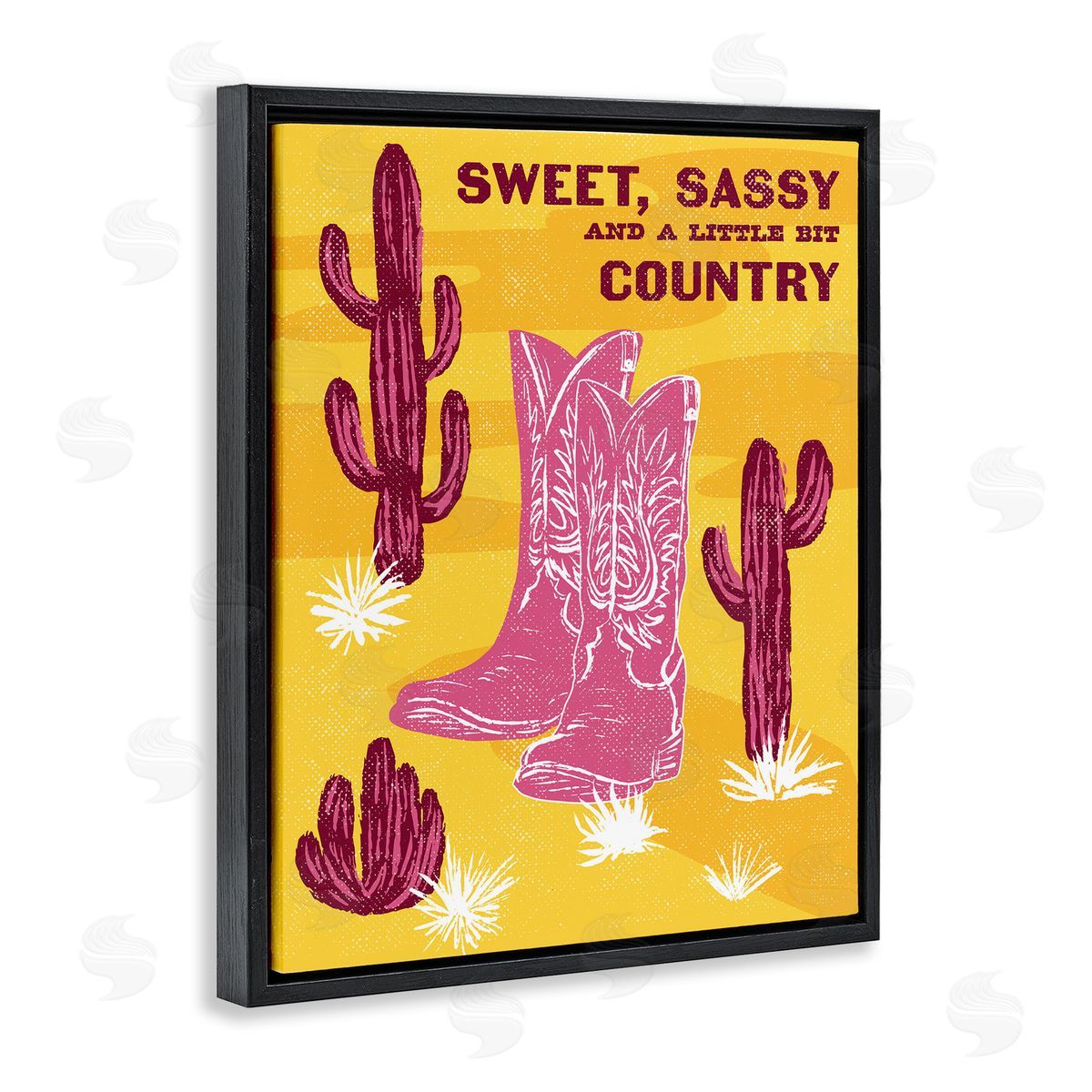 Diane Labombarbe Sweet Sassy & Country Canvas Wall Art Print