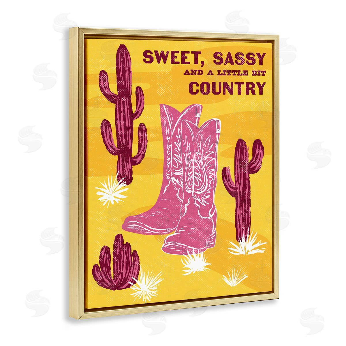Diane Labombarbe Sweet Sassy & Country Canvas Wall Art Print
