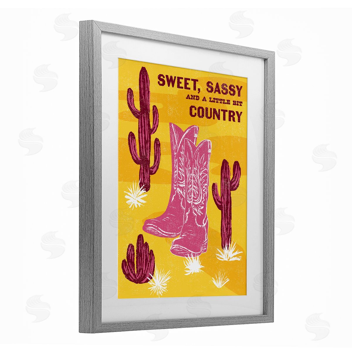 Diane Labombarbe Sweet Sassy & Country Canvas Wall Art Print