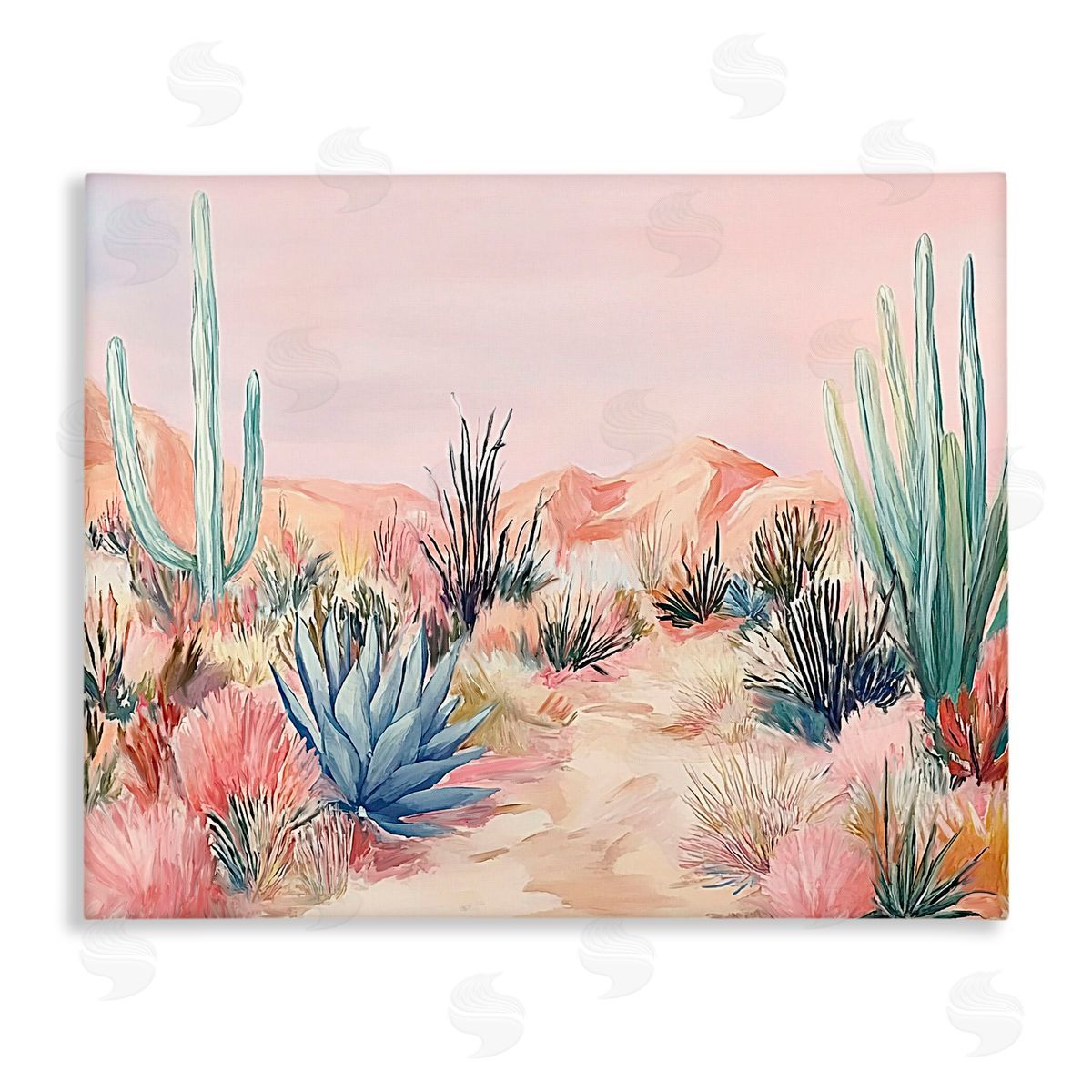 Ramona Murdock Pastel Desert Wonderland Canvas Wall Art Print