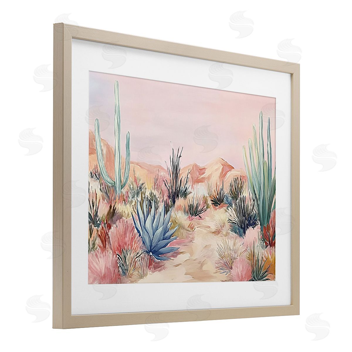 Ramona Murdock Pastel Desert Wonderland Canvas Wall Art Print