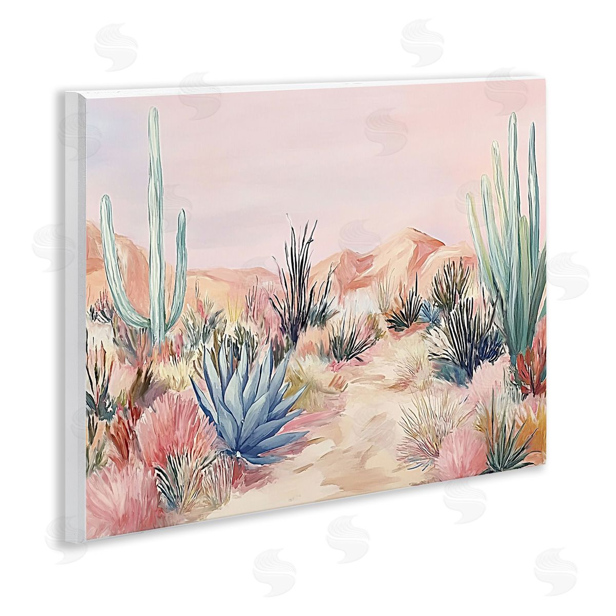Ramona Murdock Pastel Desert Wonderland Canvas Wall Art Print