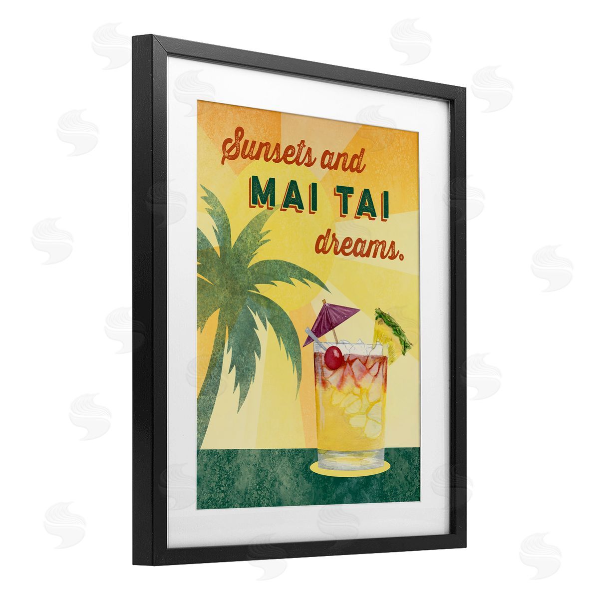 Brett Blumenthal Sunsets & Mai Tai Dreams Canvas Wall Art Print
