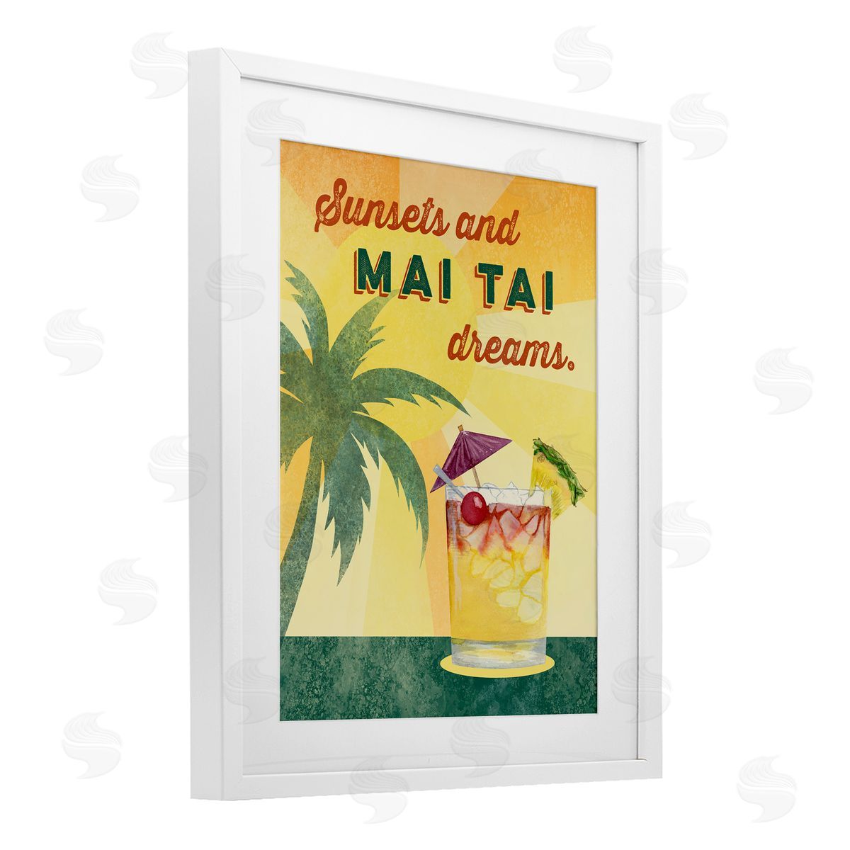 Brett Blumenthal Sunsets & Mai Tai Dreams Canvas Wall Art Print