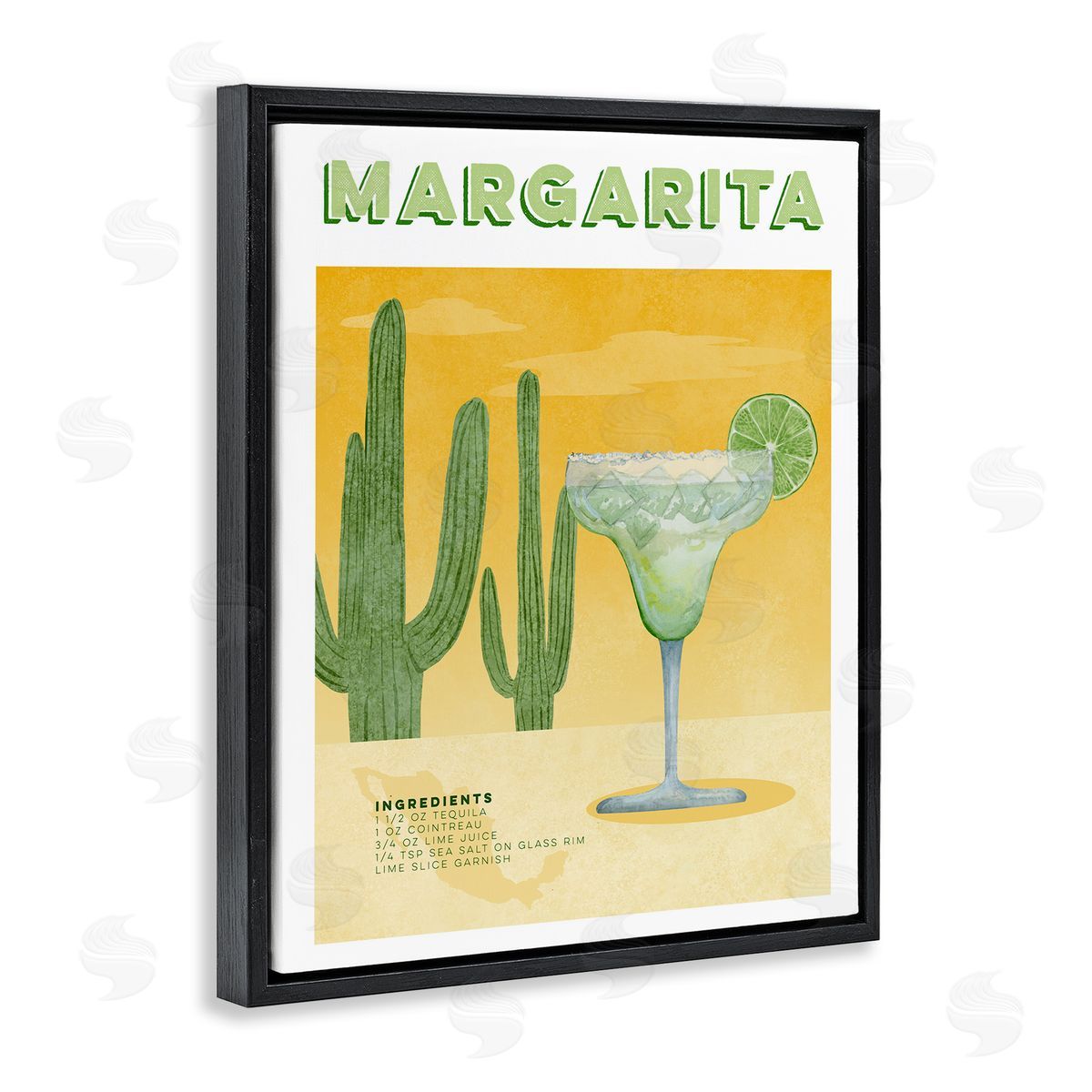 Brett Blumenthal Vintage Desert Margarita Canvas Wall Art Print