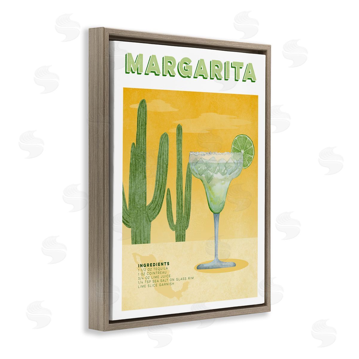 Brett Blumenthal Vintage Desert Margarita Canvas Wall Art Print