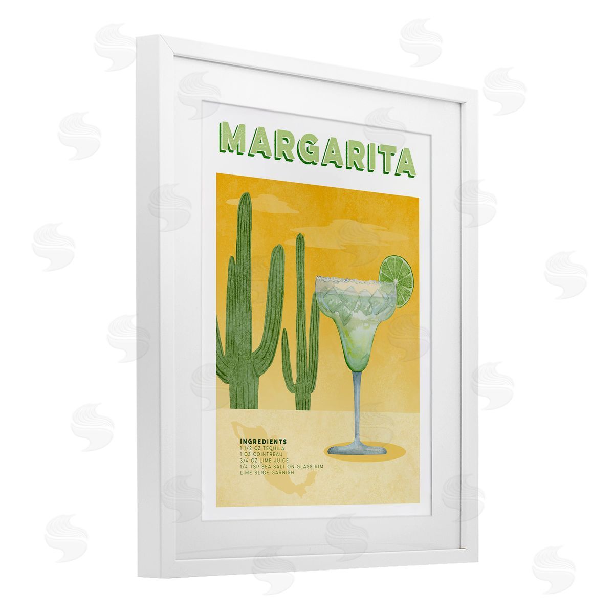 Brett Blumenthal Vintage Desert Margarita Canvas Wall Art Print