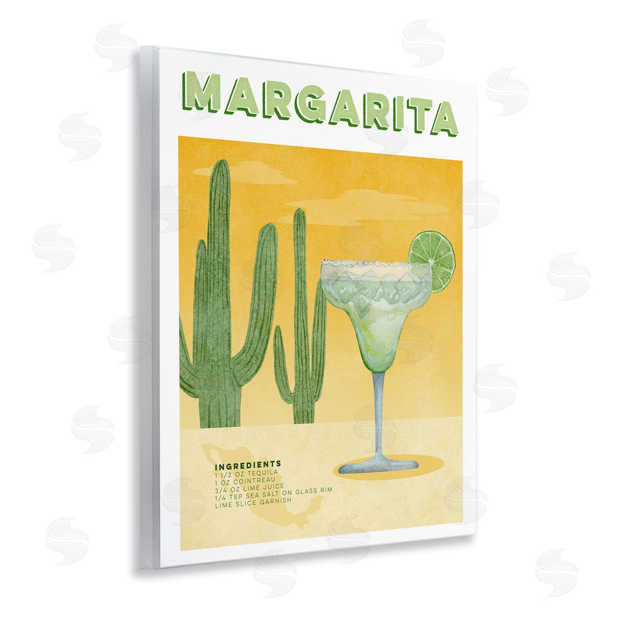 Brett Blumenthal Vintage Desert Margarita Canvas Wall Art Print