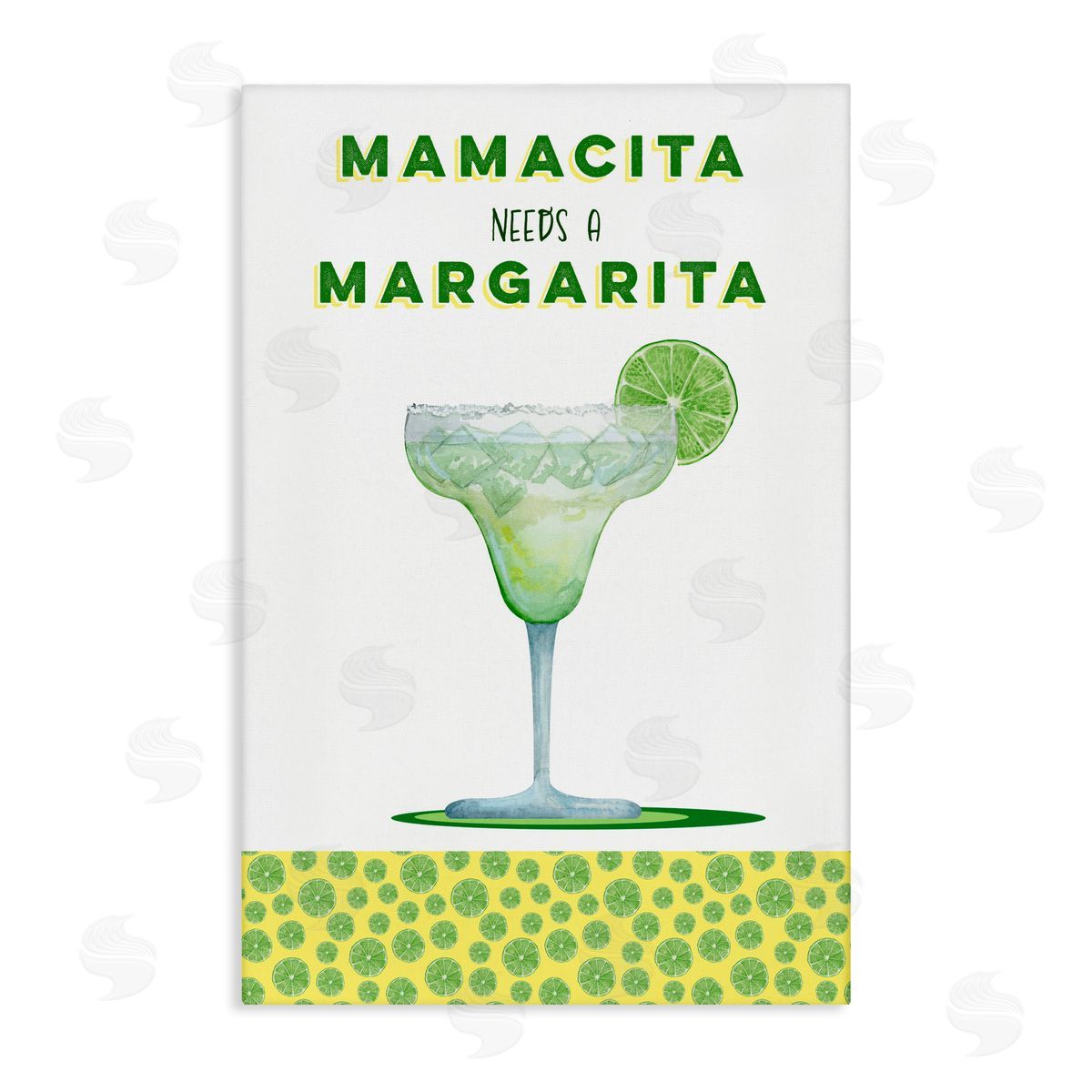 Brett Blumenthal Mamacita Needs Margarita Canvas Wall Art Print