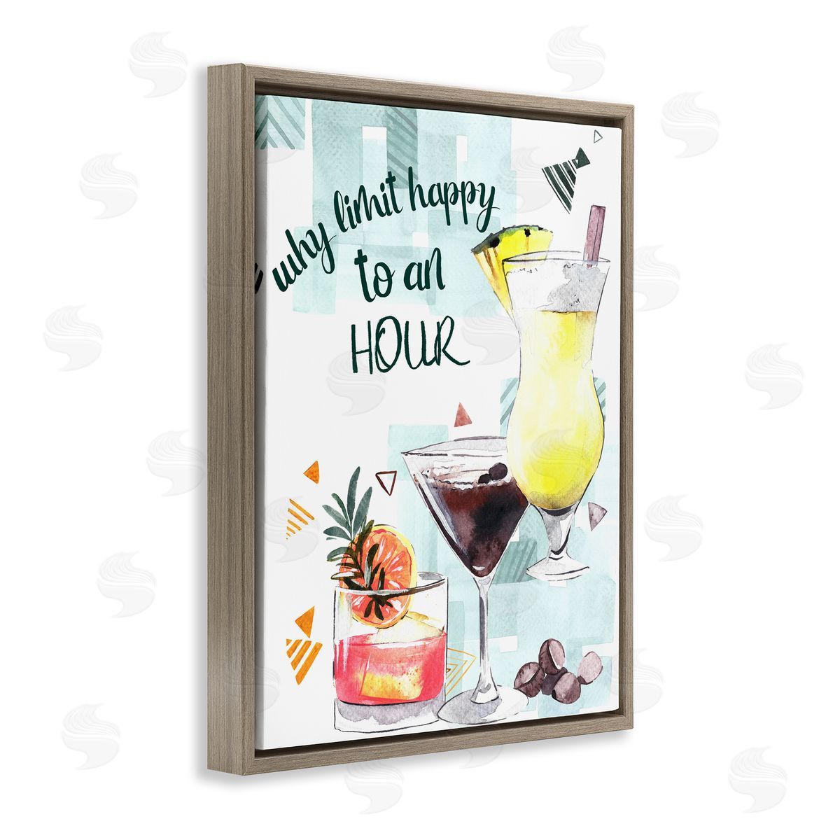 Femvisionary Why Limit Happy To An Hour Canvas Wall Art Print