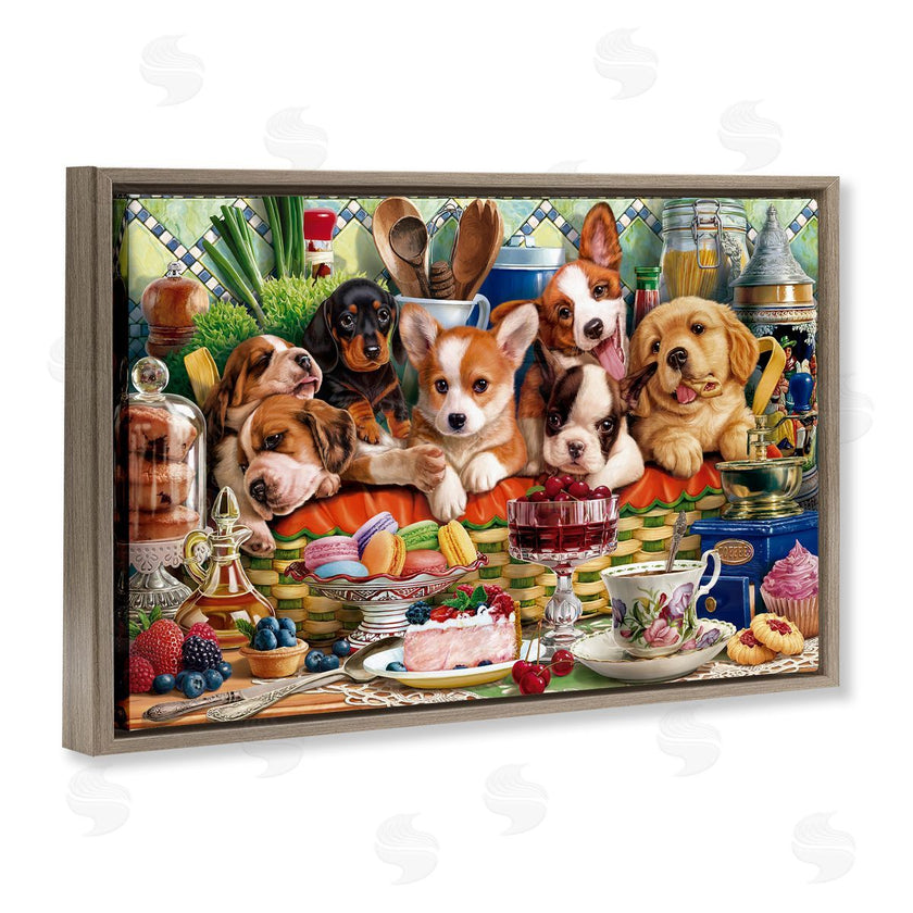 Image World | Puppies In A Basket