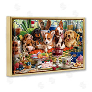 Image World | Puppies In A Basket
