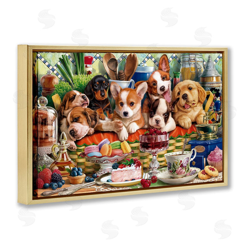 Image World | Puppies In A Basket