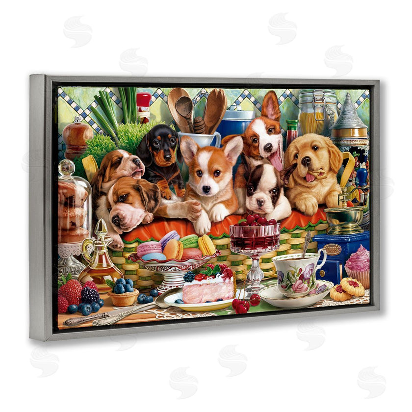 Image World | Puppies In A Basket