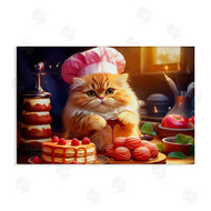 Image World | Fluffy Baker Cat
