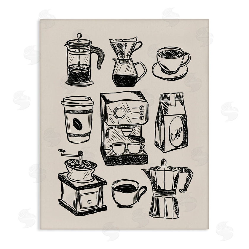 JJ Design House LLC | Coffee Icons Various Brews