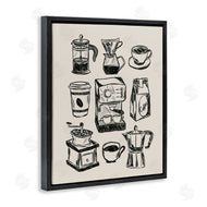 JJ Design House LLC | Coffee Icons Various Brews