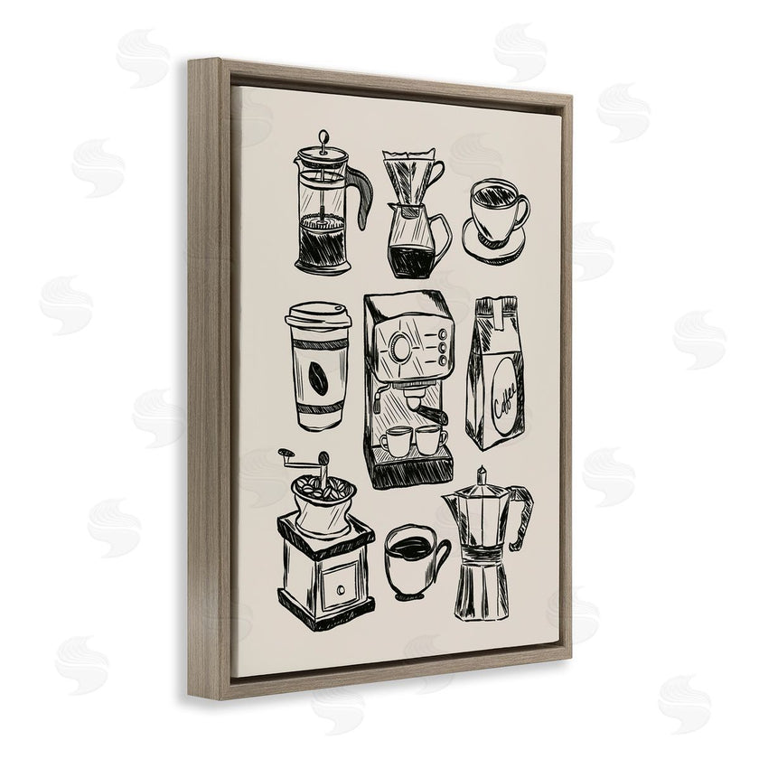JJ Design House LLC | Coffee Icons Various Brews
