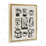 JJ Design House LLC | Coffee Icons Various Brews