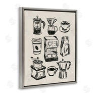 JJ Design House LLC | Coffee Icons Various Brews