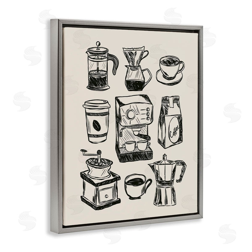 JJ Design House LLC | Coffee Icons Various Brews