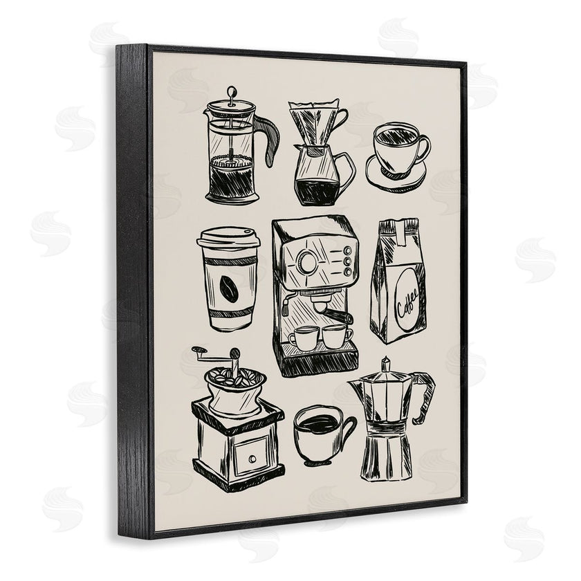 JJ Design House LLC | Coffee Icons Various Brews