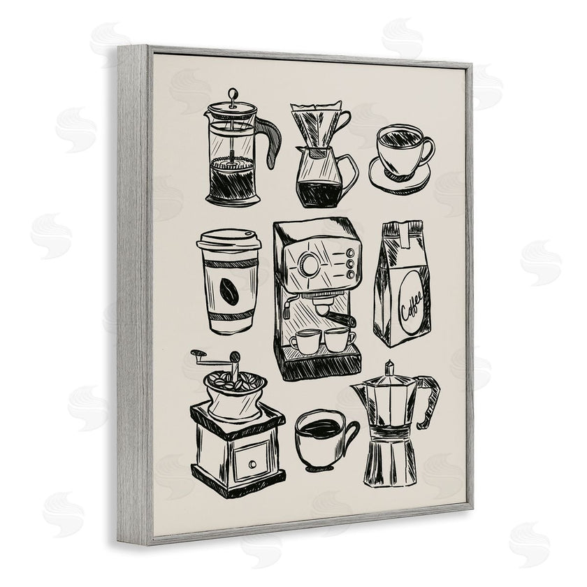 JJ Design House LLC | Coffee Icons Various Brews