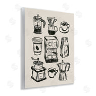 JJ Design House LLC | Coffee Icons Various Brews