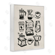 JJ Design House LLC | Coffee Icons Various Brews
