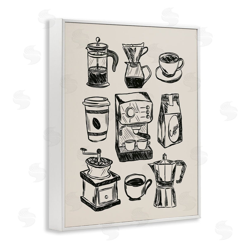 JJ Design House LLC | Coffee Icons Various Brews