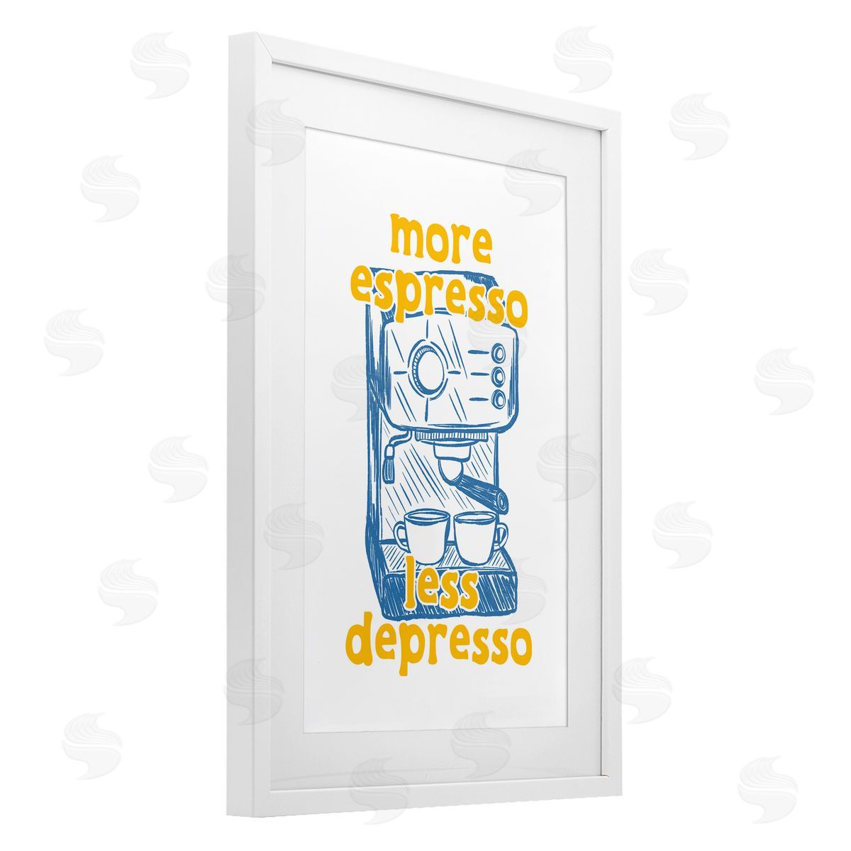 JJ Design House LLC More Espresso Minimal Coffee Canvas Wall Art Print